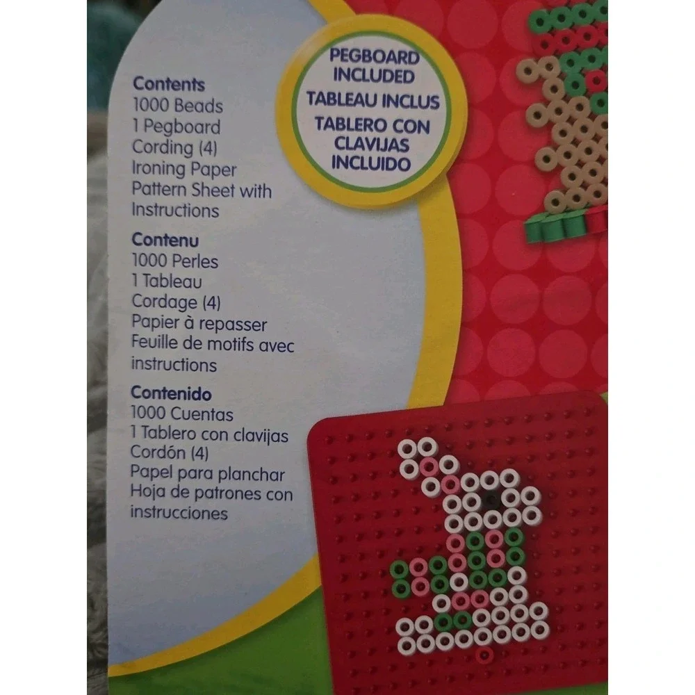 Perler Snowboarding Animals Fused Bead Kit 1007pc Craft Set 80-72697 Ages 6+ New